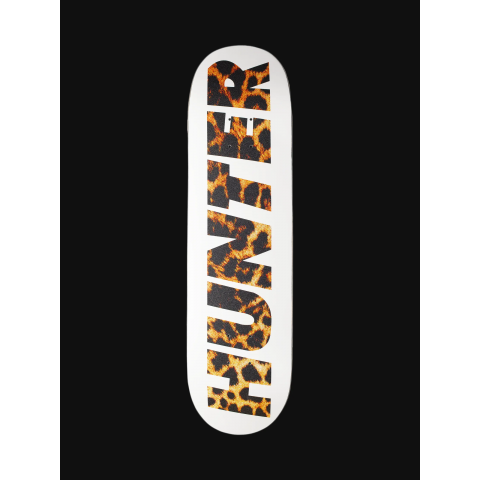 Дека для скейтборда Hunter Leopard White 8.125 Дека для скейтборда Hunter Leopard White 8.125